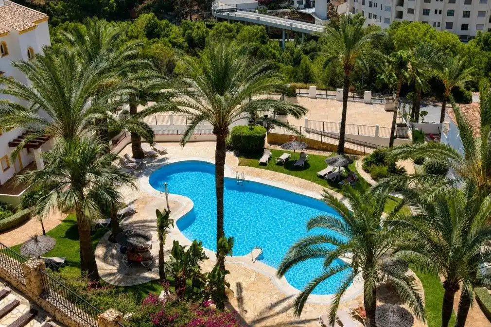 Swimming pool of Apartments for sale in Altea  with Air Conditioner, Heating and Terrace