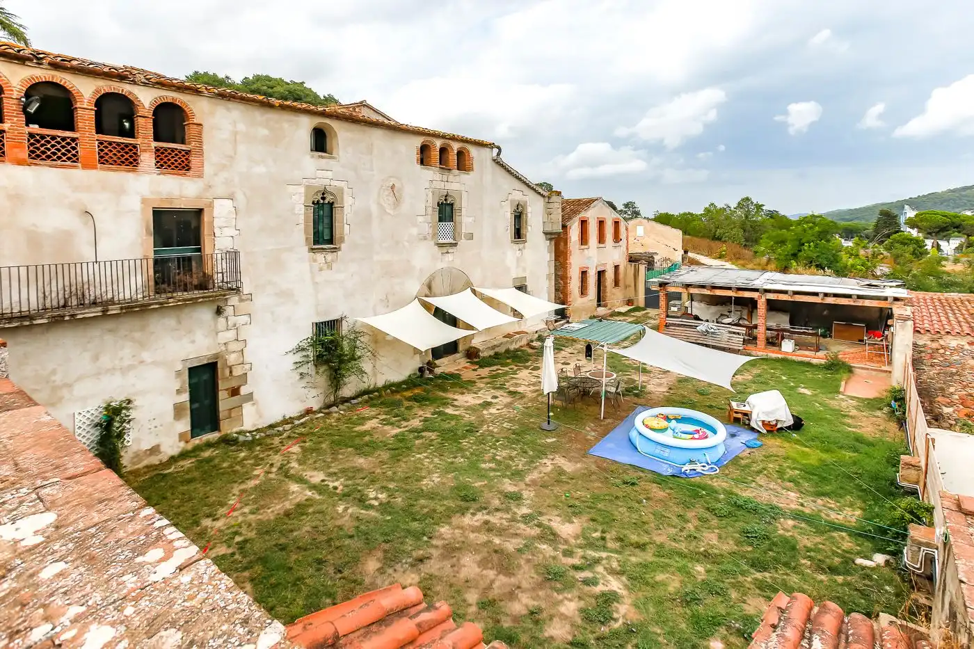 Vista exterior de Finca rústica en venda en Cardedeu