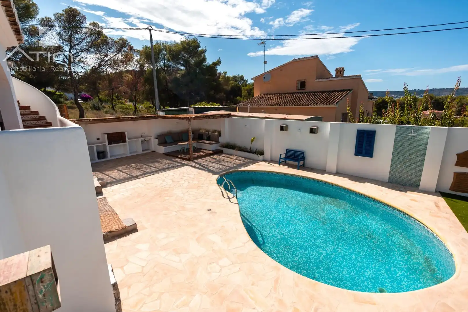 Swimming pool of Houses for sale in Jávea / Xàbia  with Air Conditioner, Private garden and Terrace