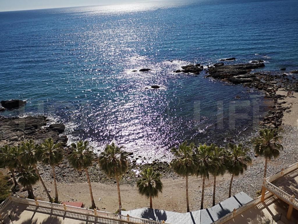 Vista exterior de Piso en venta en Benalmádena con Aire acondicionado, Jardín privado y Piscina
