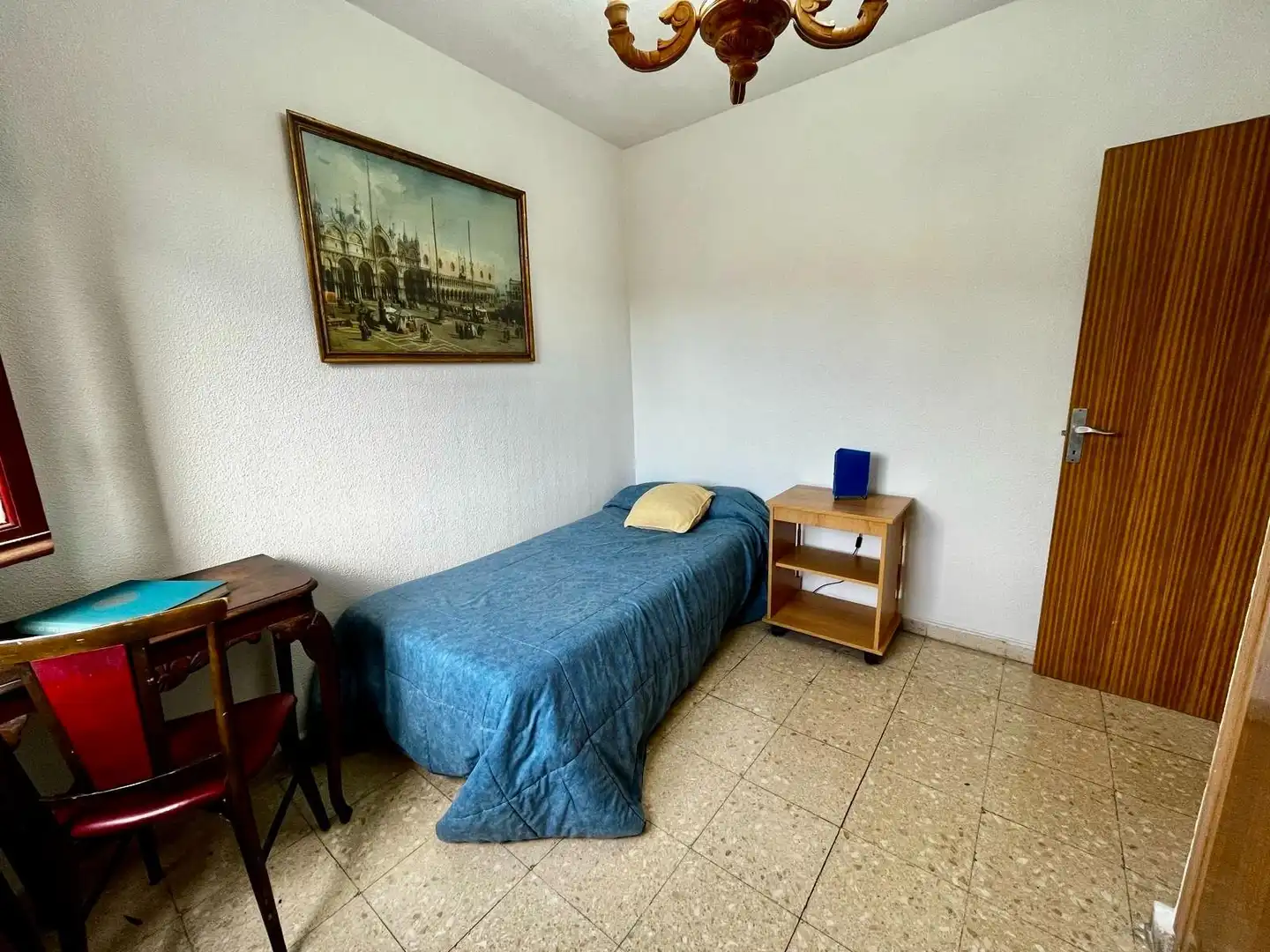 Bedroom of Flat for sale in Rascafría  with Heating, Terrace and Storage room