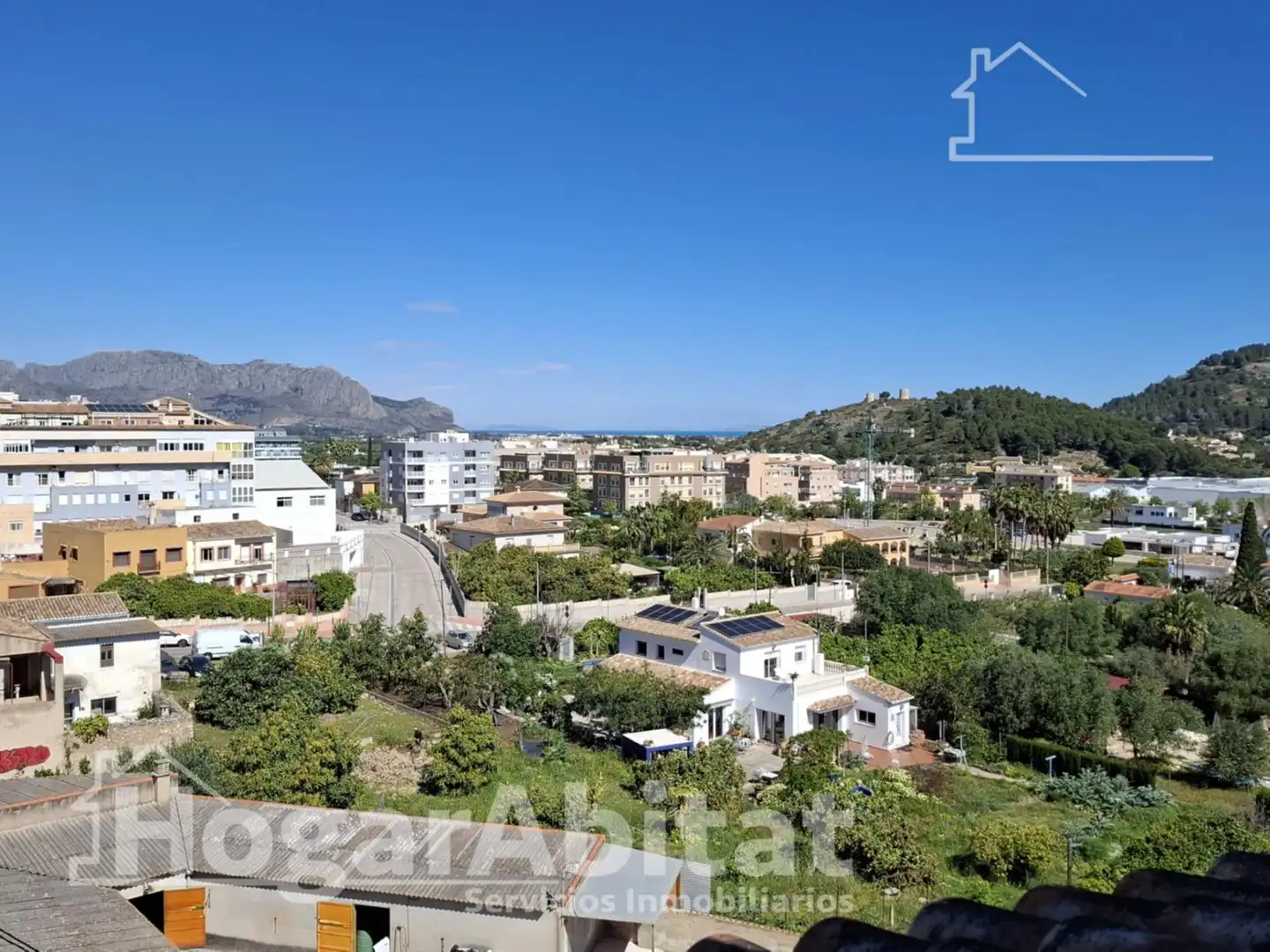 Exterior view of Attic for sale in Pedreguer  with Air Conditioner, Parquet flooring and Terrace