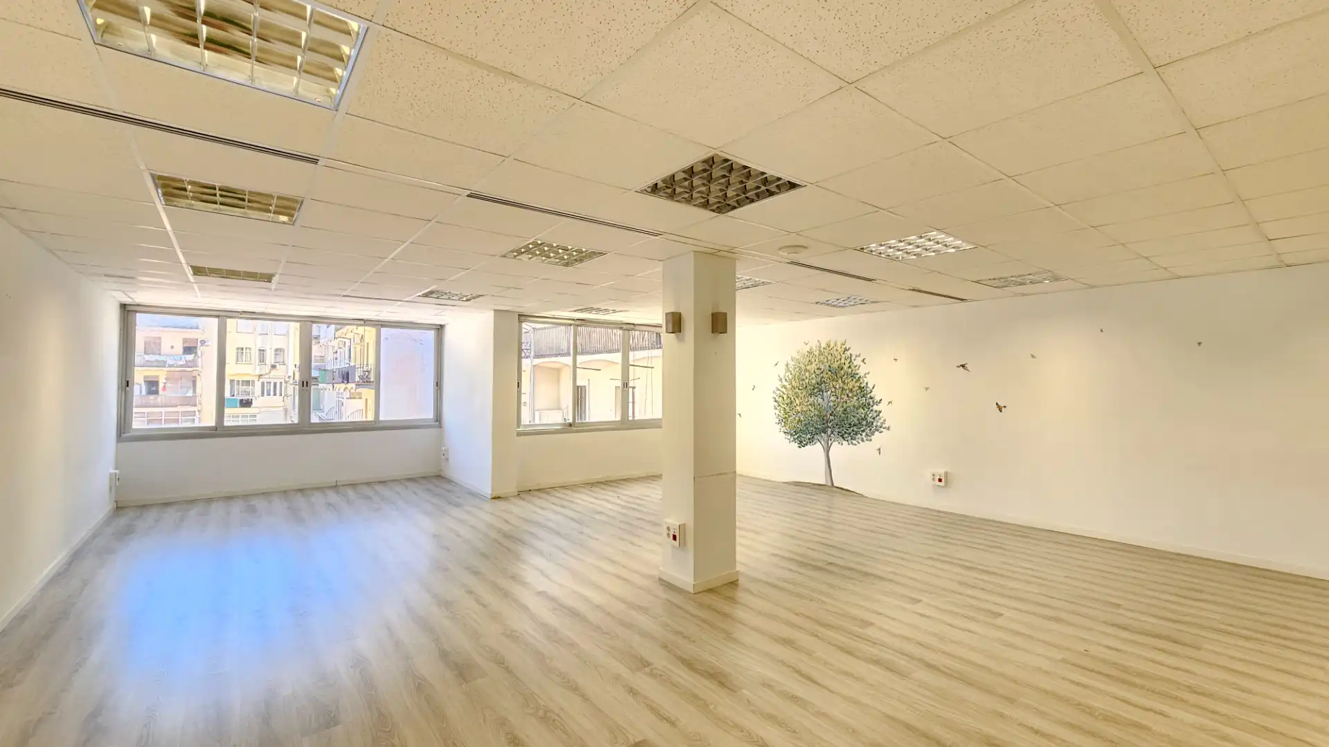 Büro zur Miete in Barcelona mit Klimaanlage, Heizung und Internet