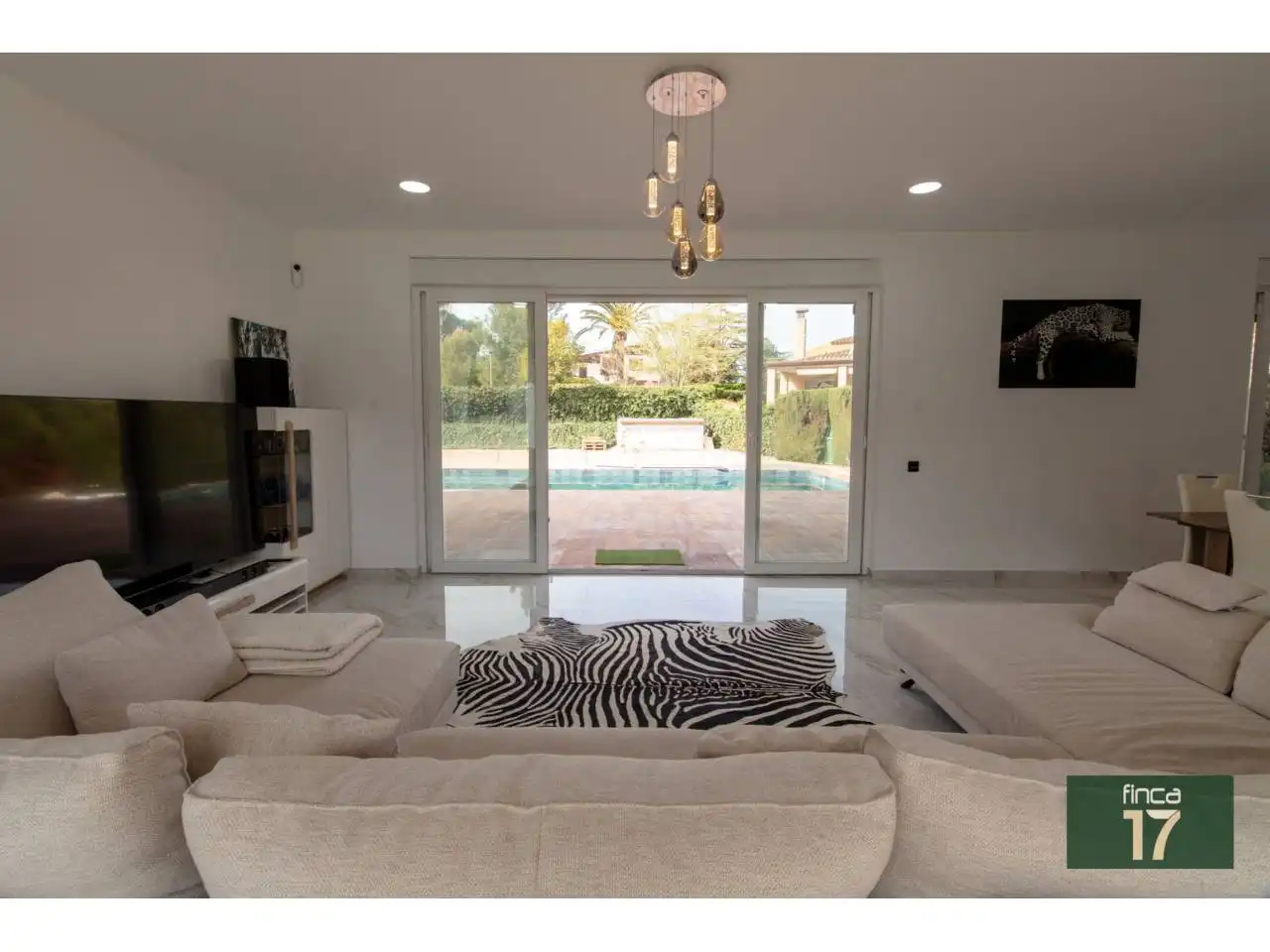 Sala de estar de Casa o chalet en venta en Petrer con Aire acondicionado, Jardín privado y Terraza