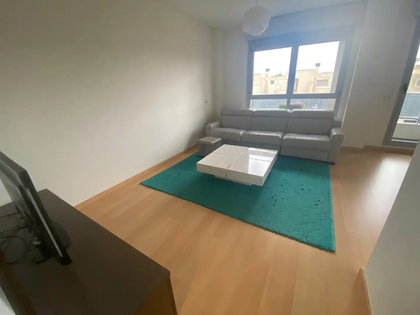 Sala d'estar de Pis de lloguer en Albacete amb Aire condicionat, Calefacció i Parquet
