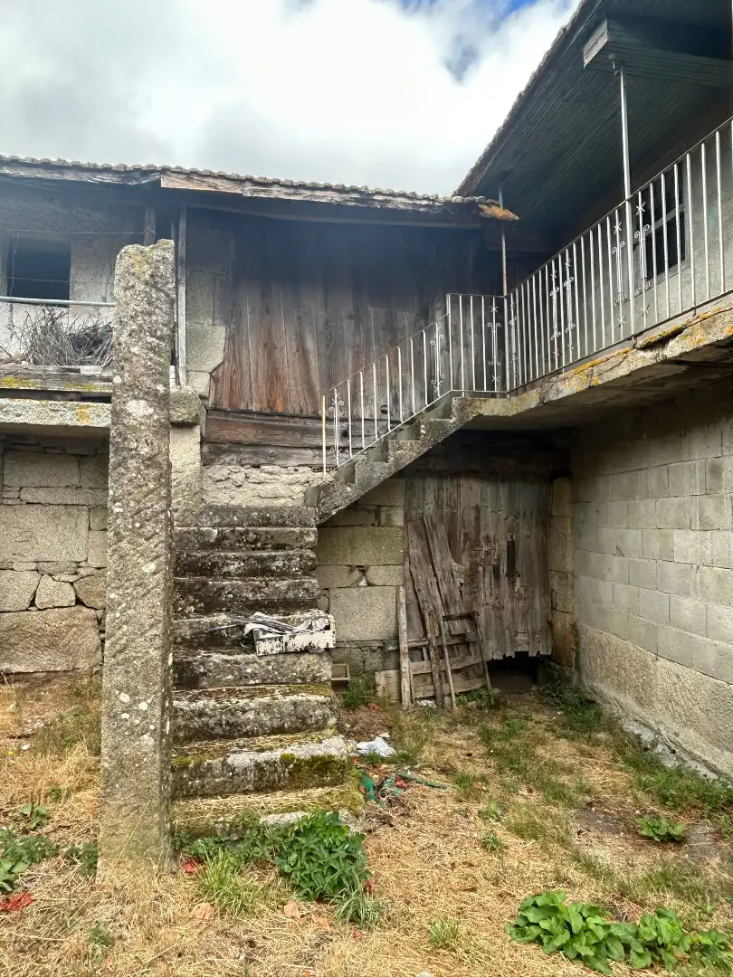 Vista exterior de Casa o chalet en venta en O Irixo con Trastero