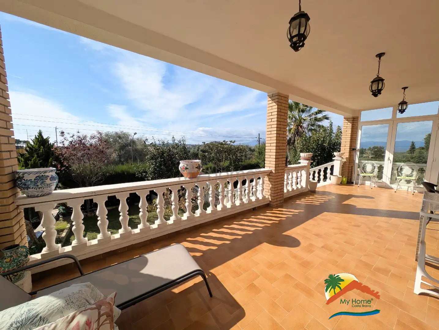 Terrassa de Casa o xalet en venda en Lloret de Mar amb Calefacció, Jardí privat i Terrassa