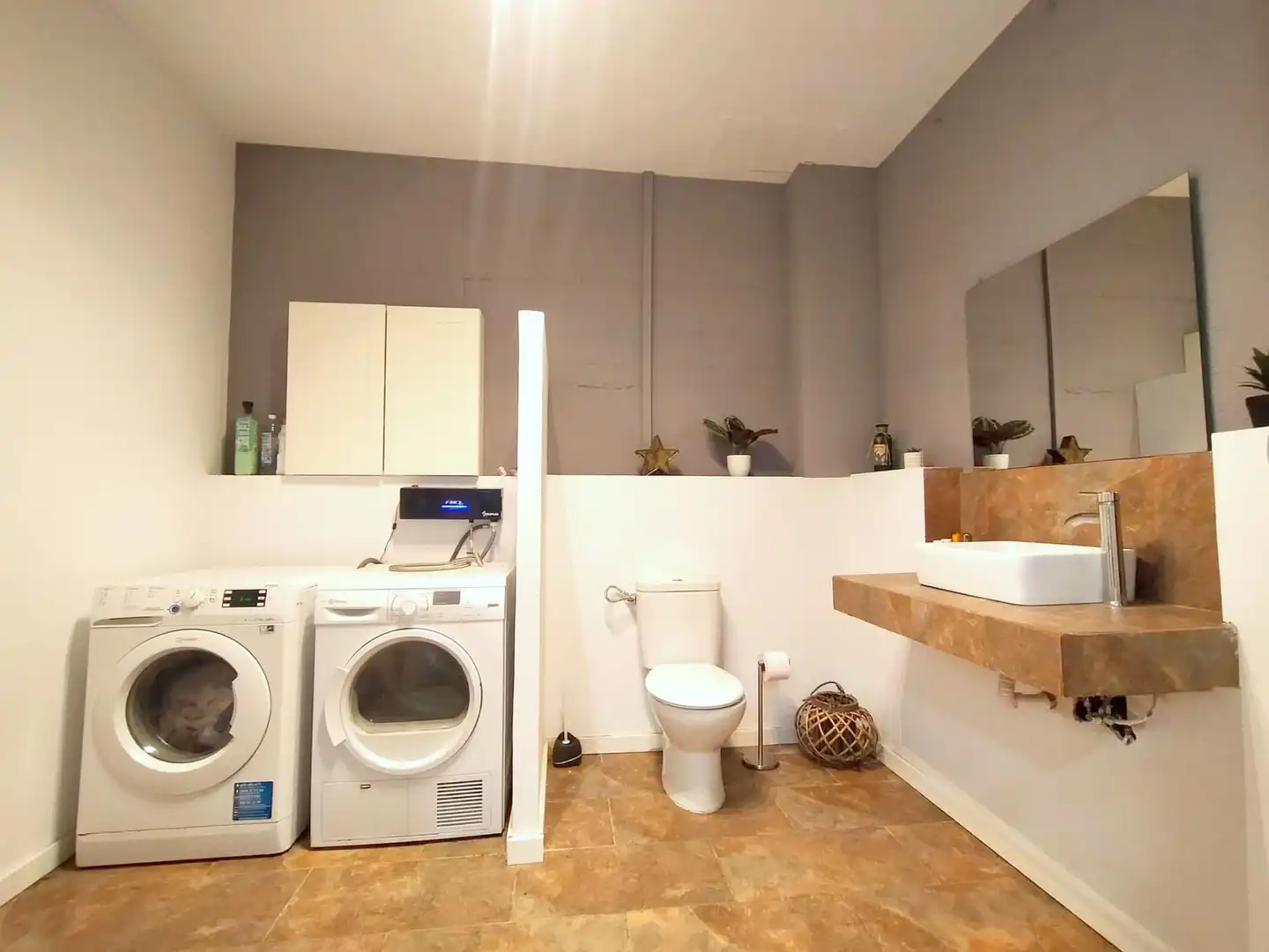 Baño de Casa o chalet de alquiler en Dosrius con Aire acondicionado, Calefacción y Jardín privado