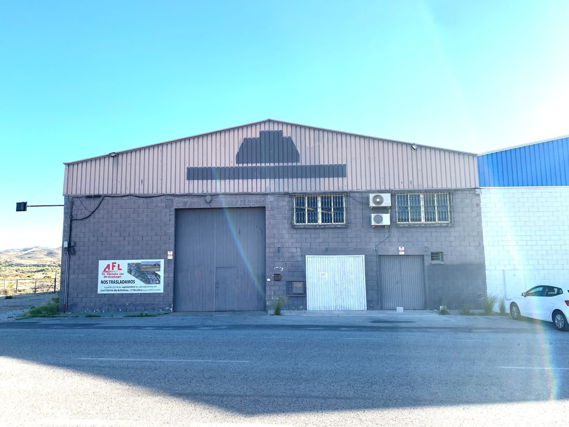 Exterior view of Industrial buildings to rent in Albox