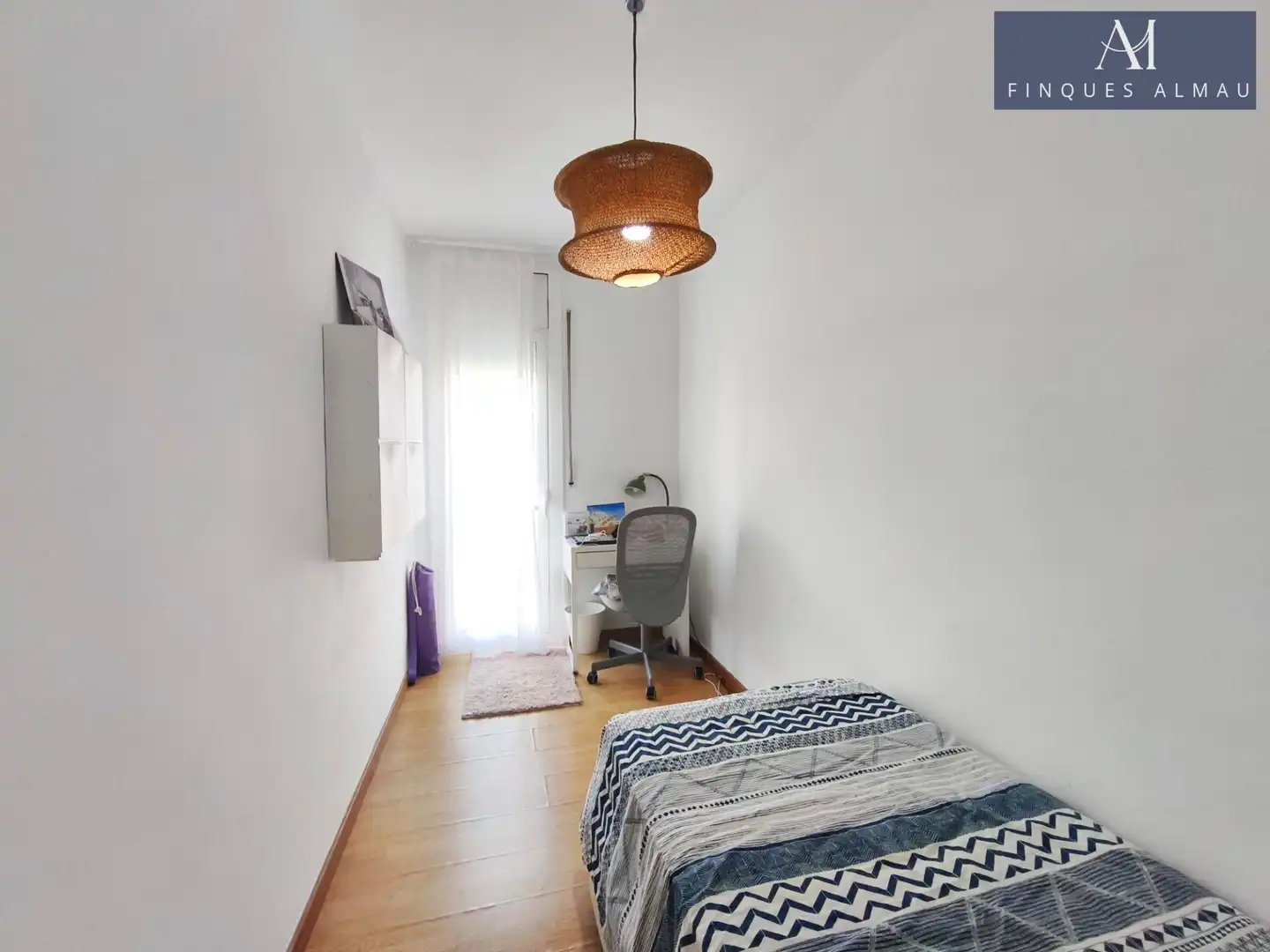 Schlafzimmer von Wohnung zum Verkauf in Sitges mit Klimaanlage, Parkett und Terrasse