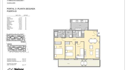 Photo 2 from new construction home in Flat for sale in   Calle del Rio Arandilla, Aguas Vivas, Guadalajara