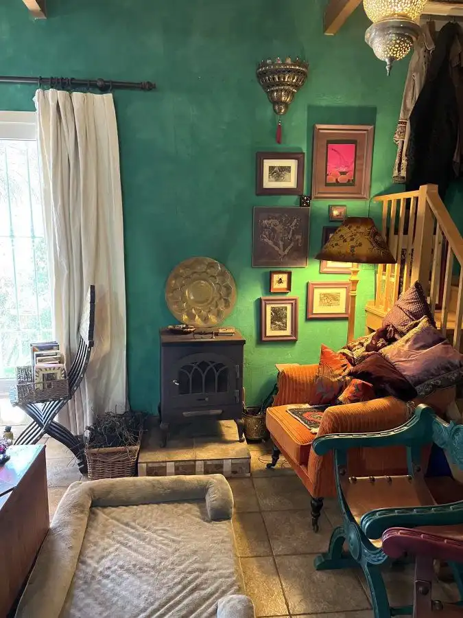 Sala d'estar de Casa o xalet en venda en San Roque amb Calefacció, Jardí privat i Traster