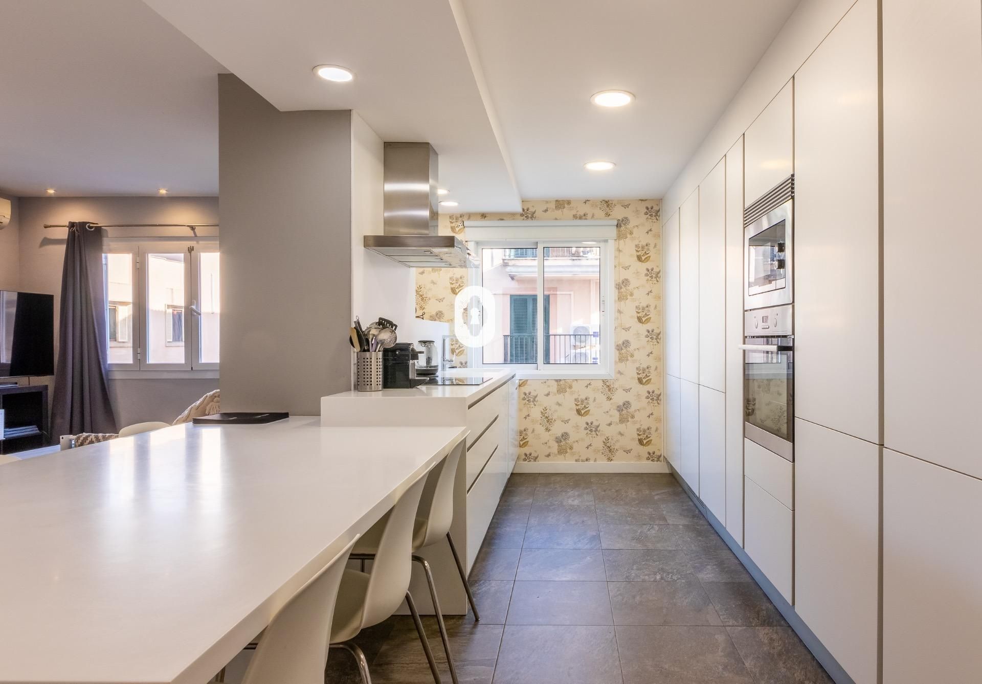 Küche von Wohnung zum verkauf in Inca mit Klimaanlage, Parkett und Terrasse