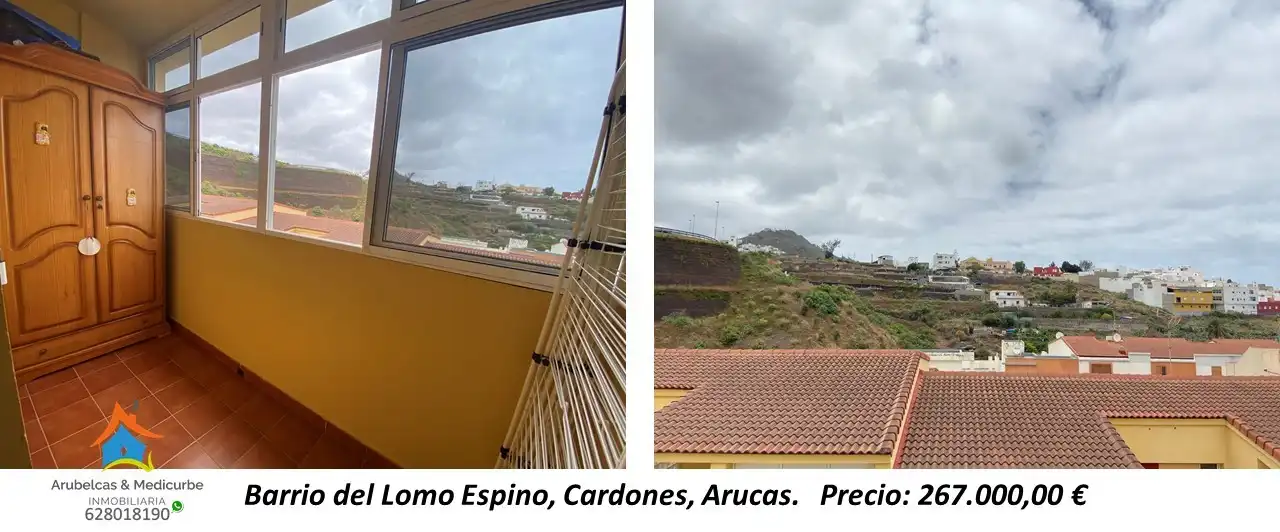 Terraza de Casa adosada en venta en Arucas con Balcón