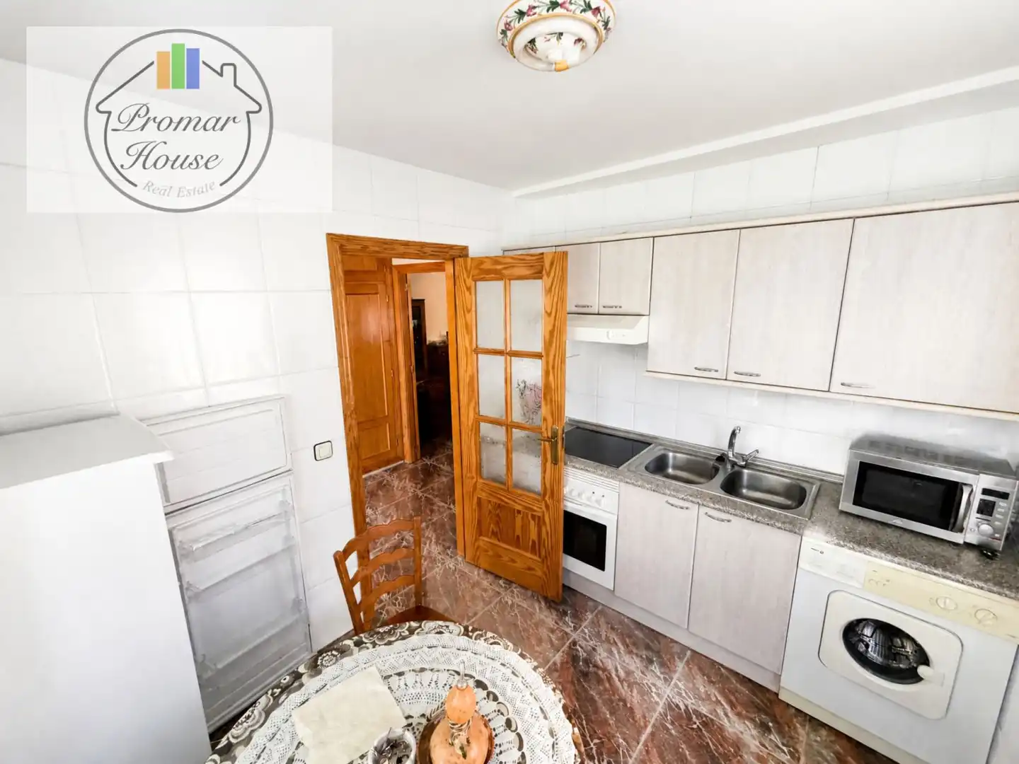 Kitchen of Houses for sale in Riocabado  with Heating, Terrace and Storage room