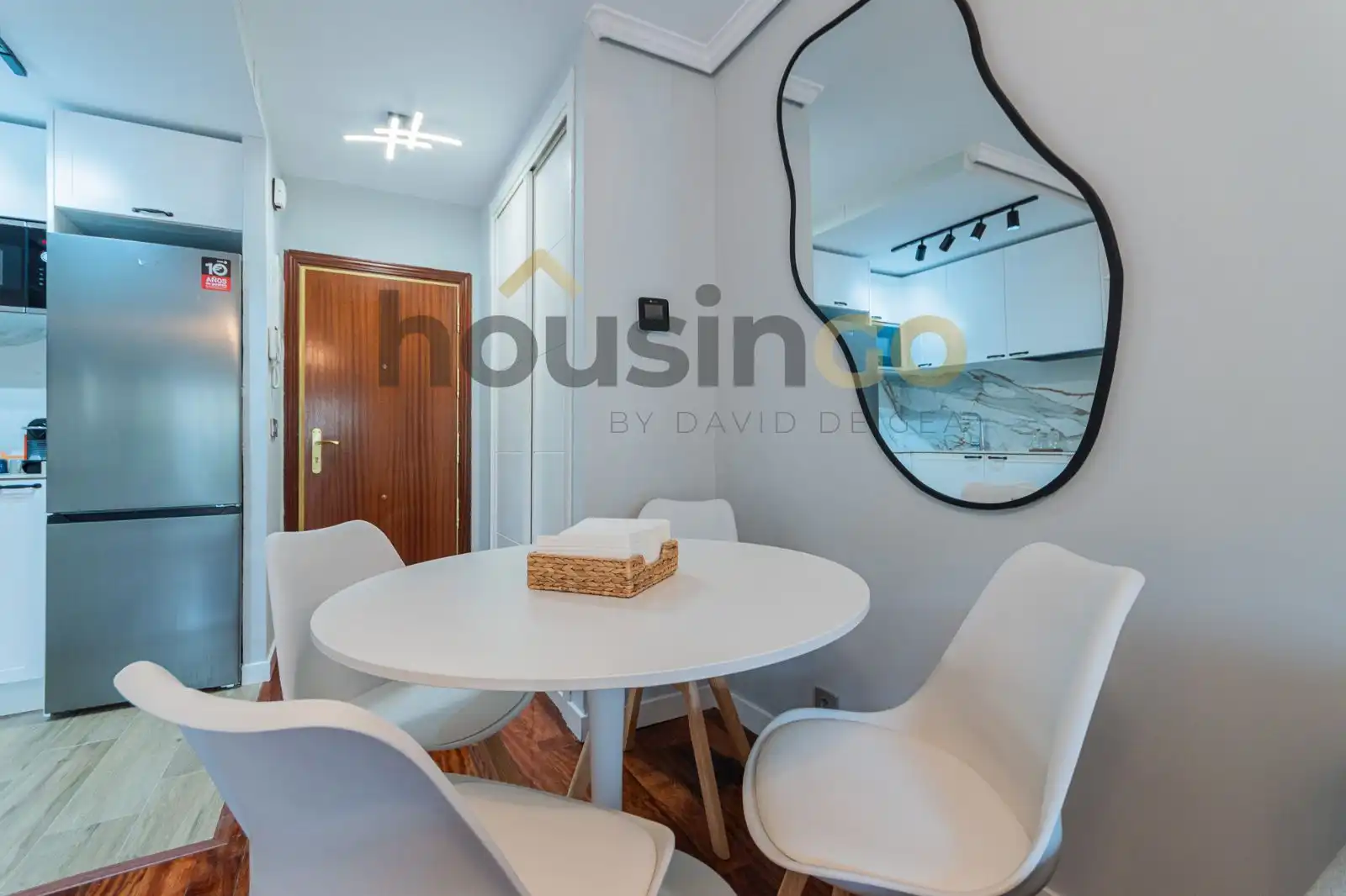 Dining room of Flat for rent in Madrid  with Air Conditioner, Heating and Terrace