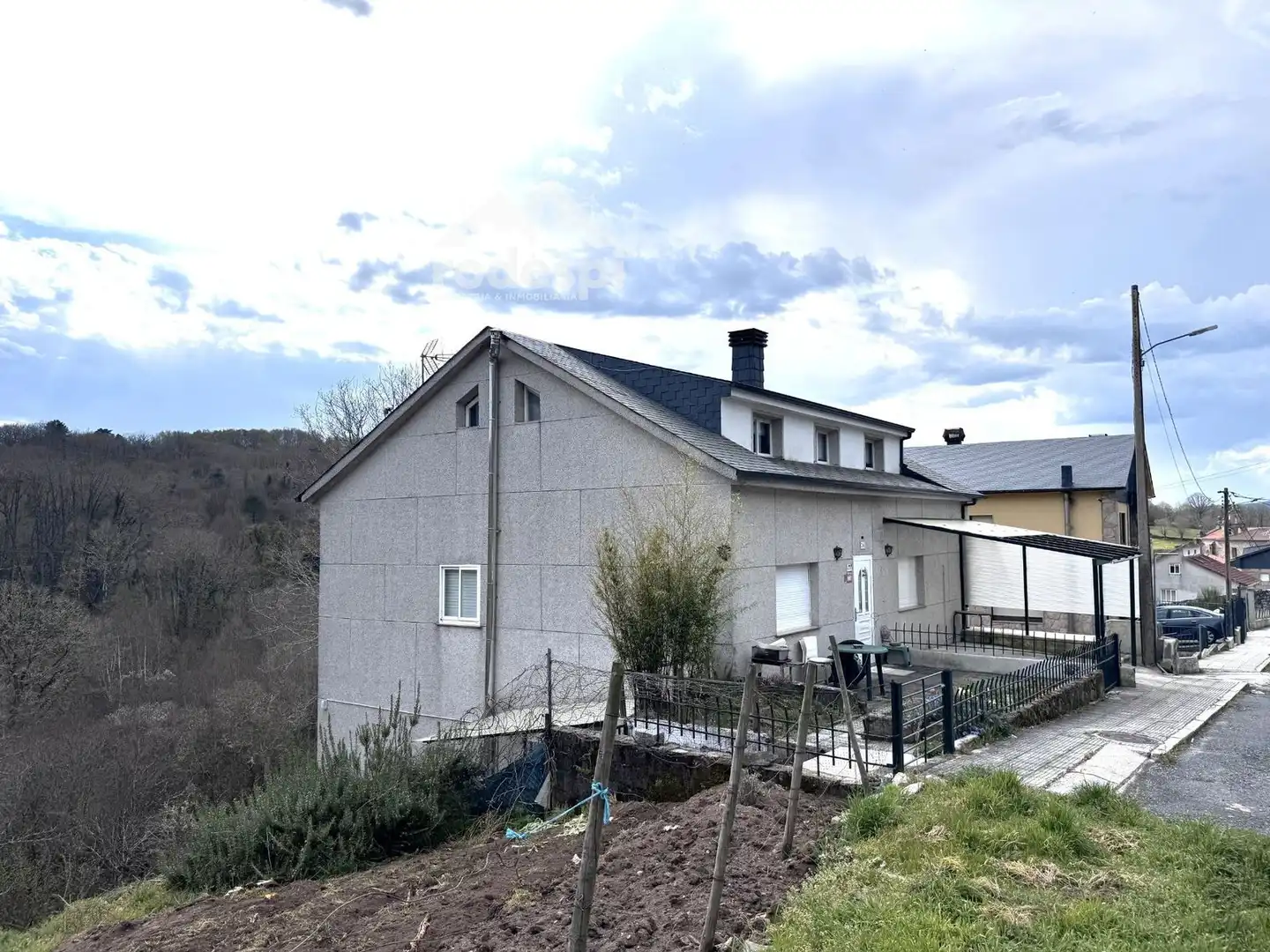 Exterior view of Houses for sale in Montederramo  with Heating, Storage room and Furnished