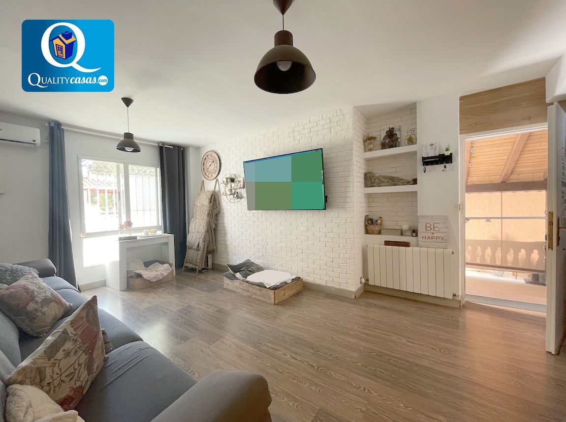 Sala d'estar de Casa o xalet en venda en Santa Pola amb Aire condicionat, Calefacció i Terrassa