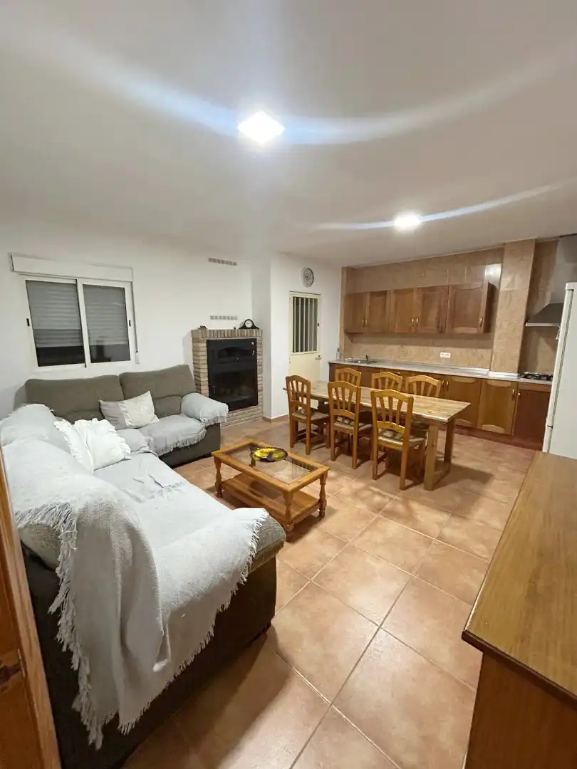 Sala de estar de Piso de alquiler en Güéjar Sierra con Amueblado, Horno y Lavadora