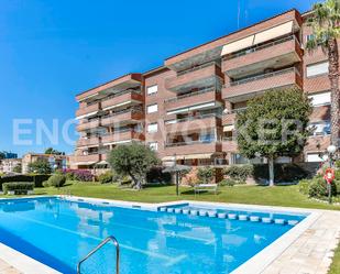 Vista exterior de Apartament en venda en Sant Andreu de Llavaneres amb Aire condicionat, Calefacció i Jardí privat