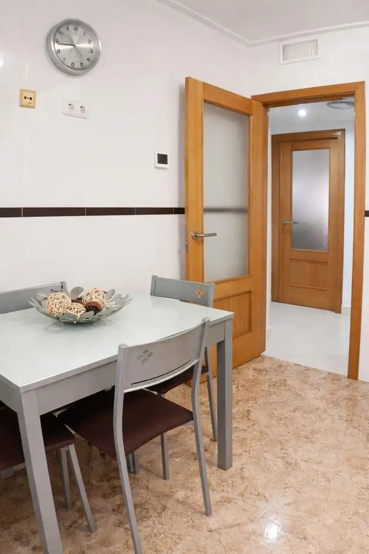 Dining room of Flat for sale in Lorca  with Air Conditioner, Heating and Storage room