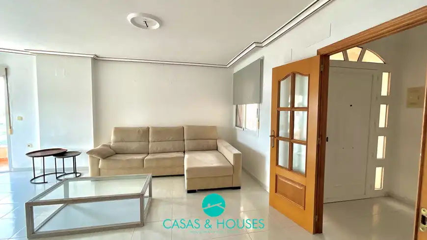 Sala de estar de Casa o chalet en venta en Cartagena con Jardín privado, Terraza y Balcón
