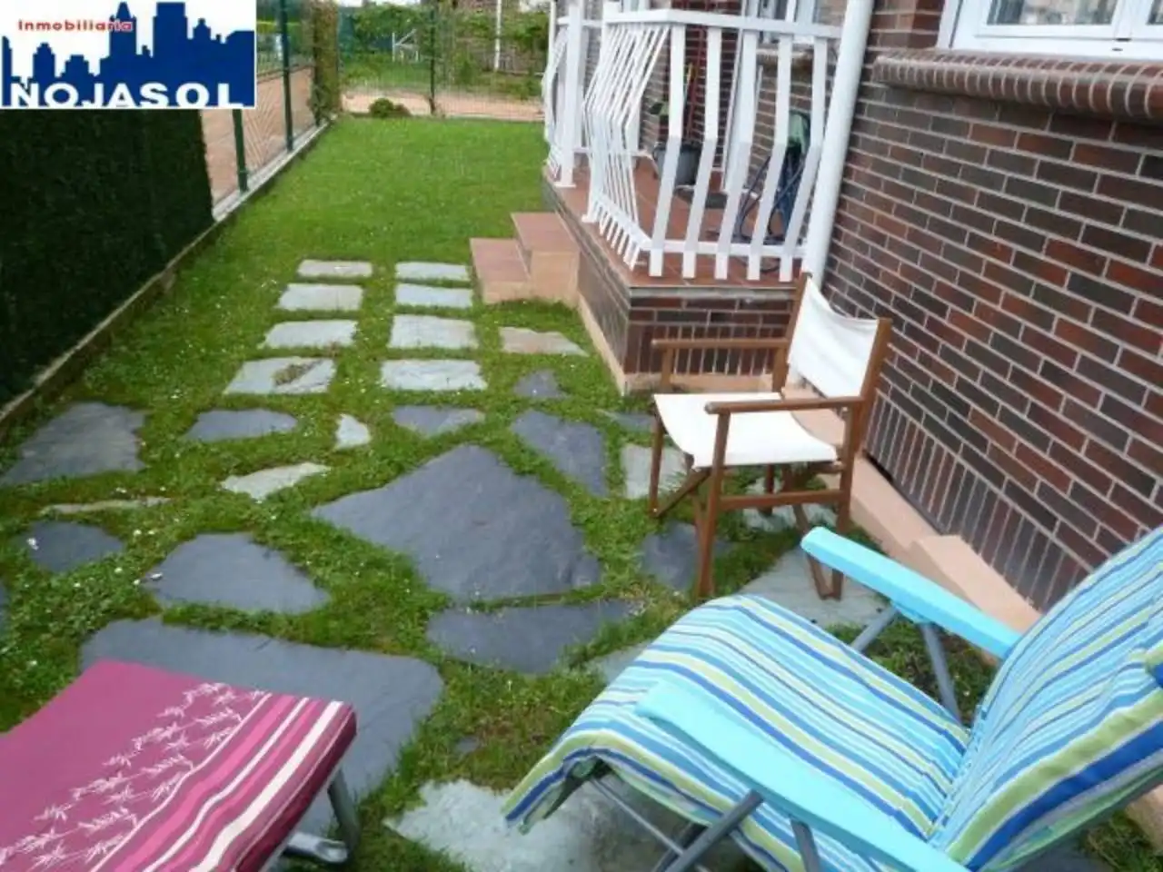 Terrace of Flat for rent in Noja  with Heating, Private garden and Terrace