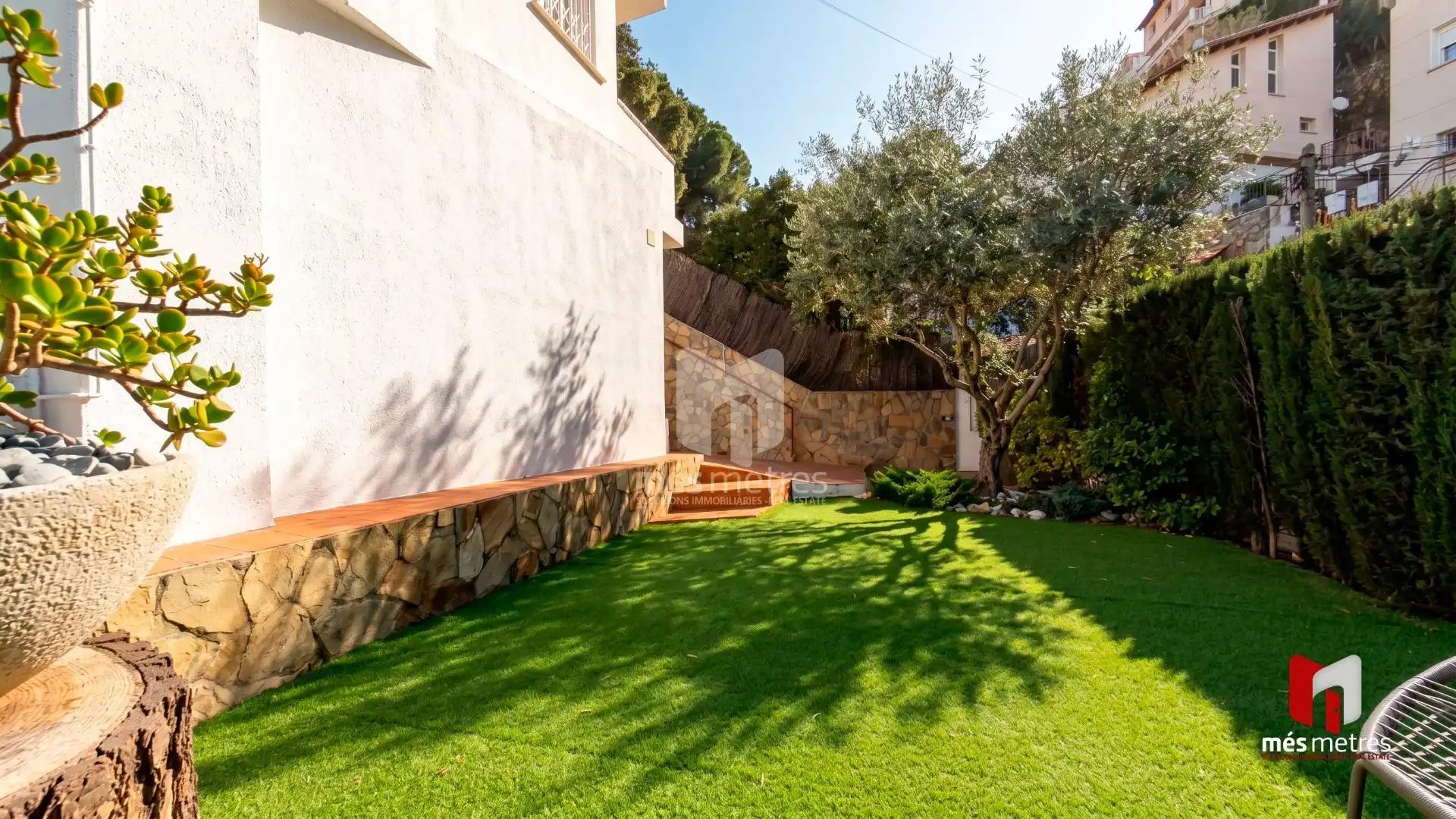 Jardín de Casa o chalet en venta en Alella con Calefacción, Jardín privado y Terraza