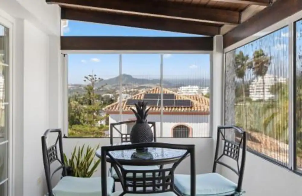 Terrassa de Casa adosada en venda en Marbella amb Aire condicionat, Jardí privat i Terrassa