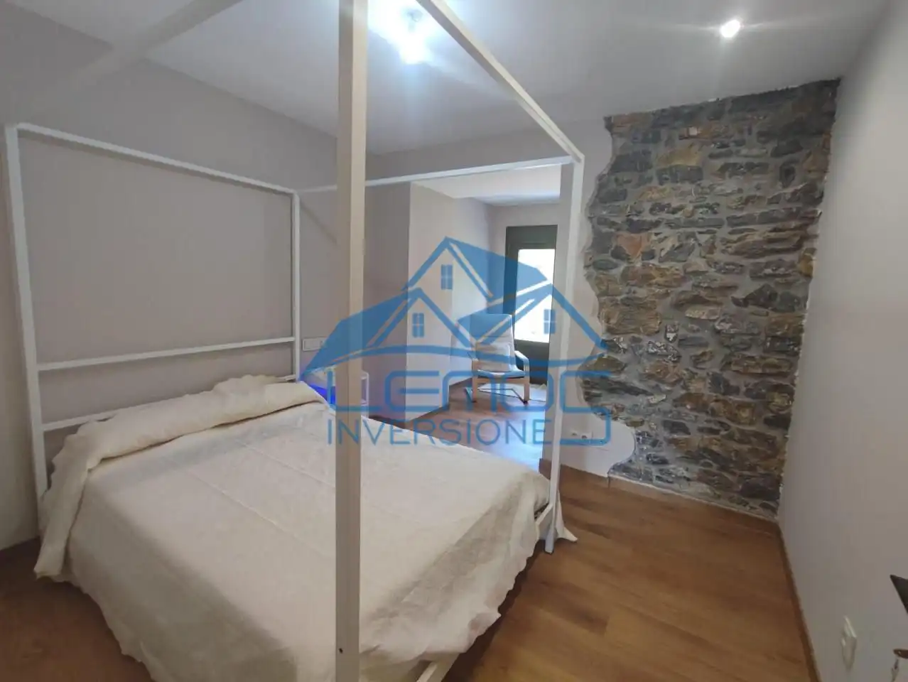 Bedroom of Houses for sale in Candamo  with Air Conditioner, Private garden and Terrace