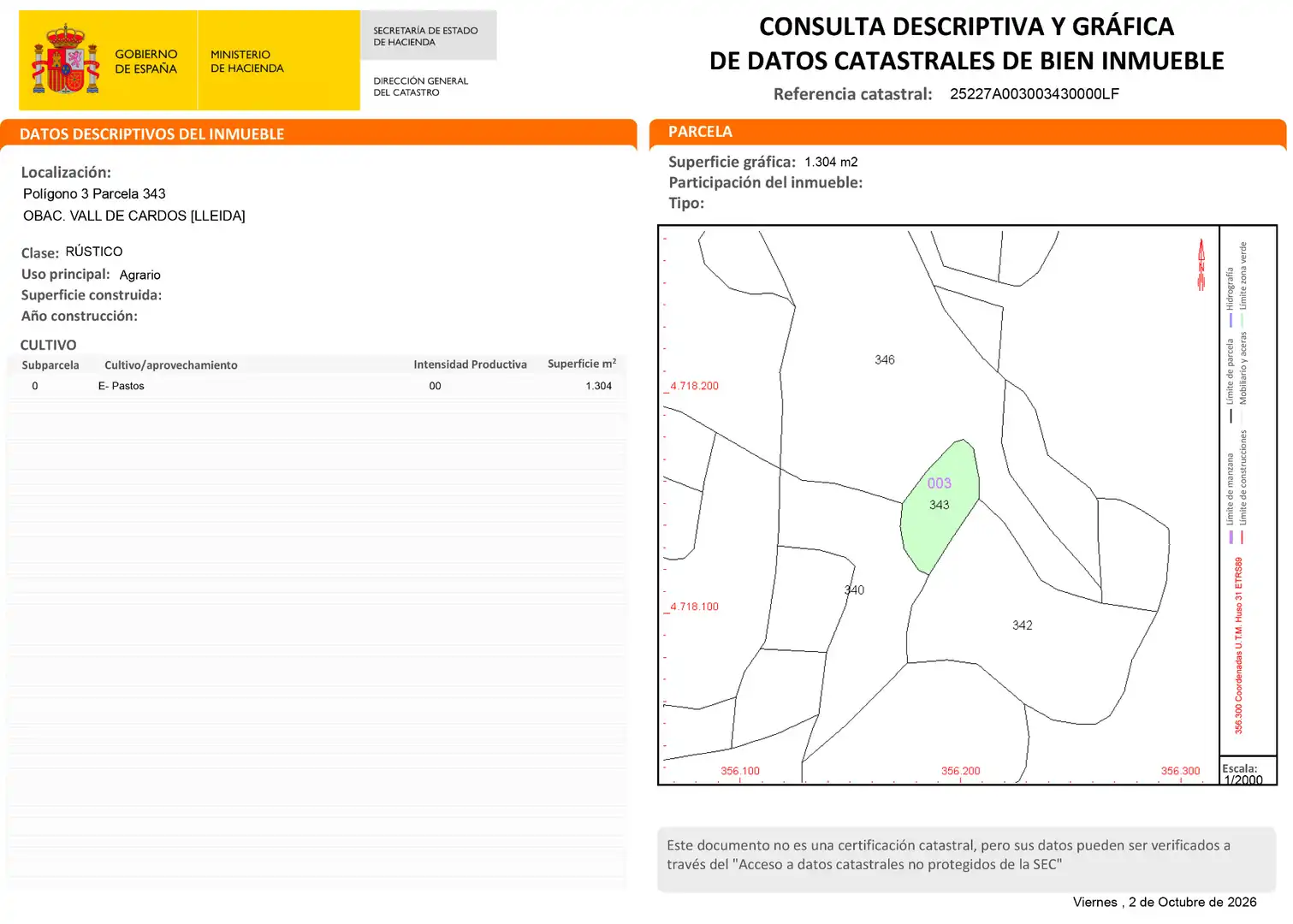 Terreny rústic en venda a Vall de Cardós, imagen 11