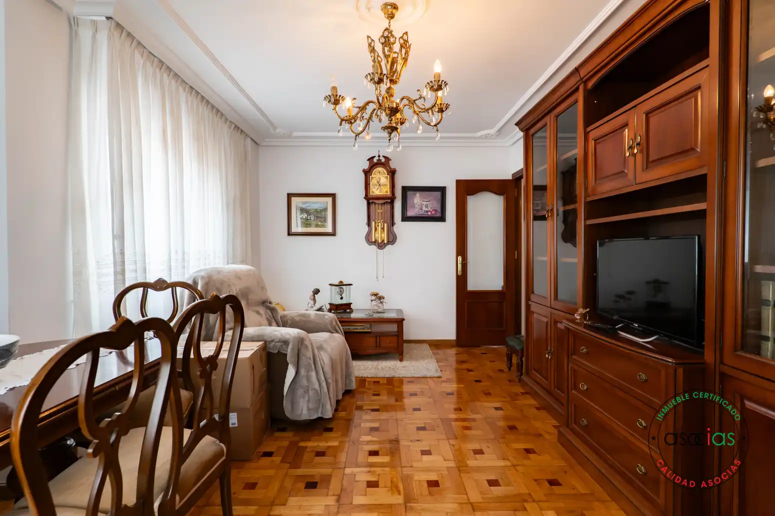 Sala de estar de Piso en venta en Gijón  con Calefacción