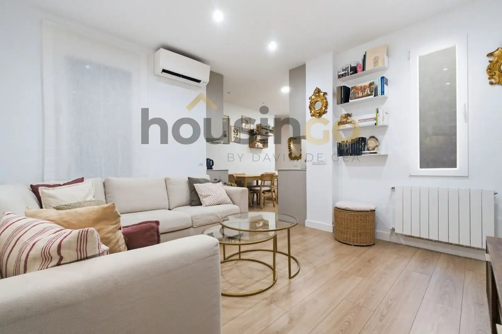 Sala de estar de Piso en venta en Madrid con Aire acondicionado, Calefacción y Amueblado