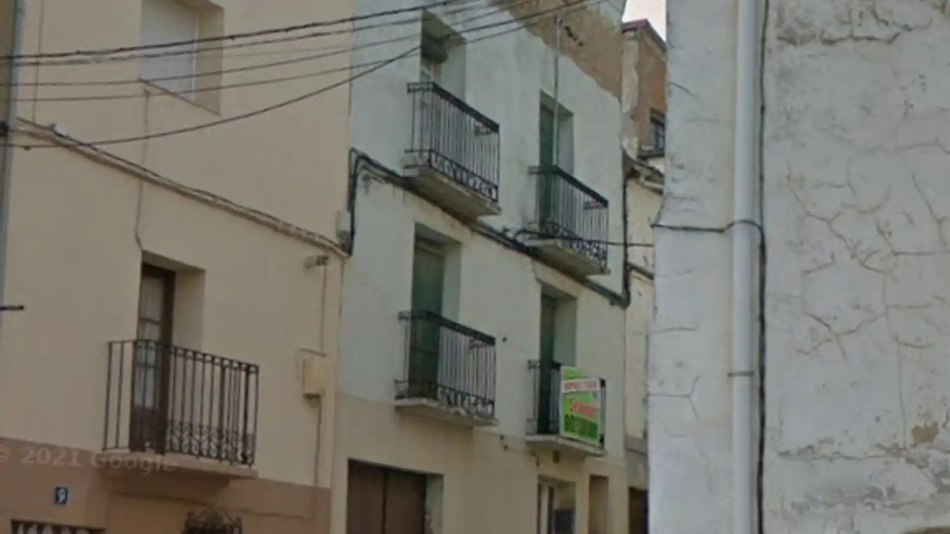 Vista exterior de Casa adosada en venta en Caparroso