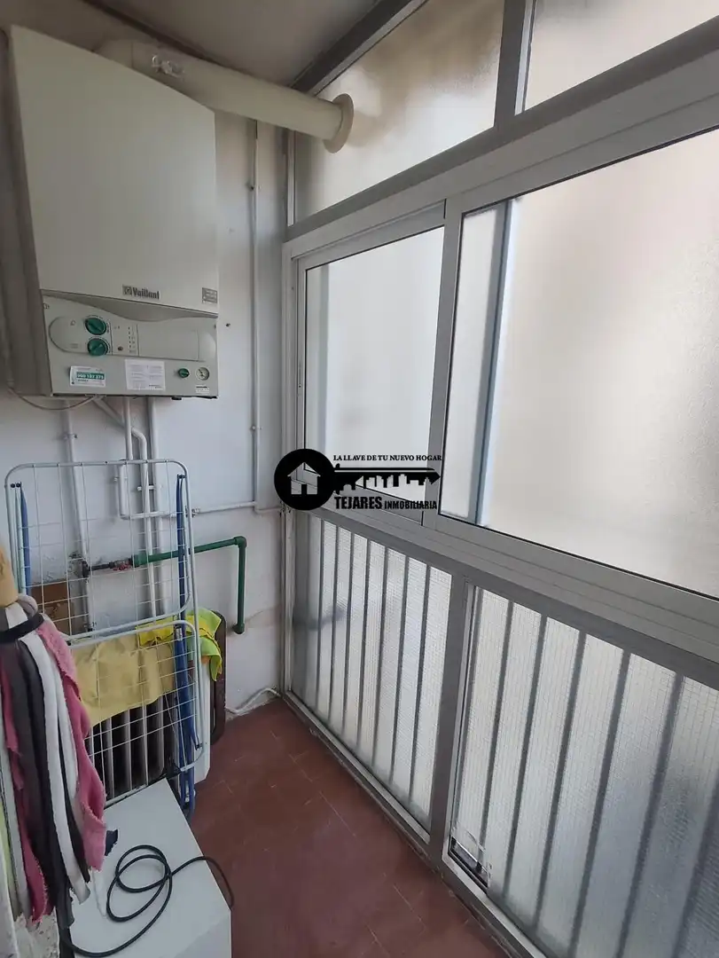 Balcony of Flat for rent in Albacete  with Heating, Parquet flooring and Balcony
