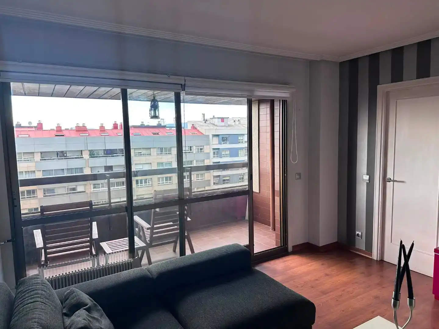 Terrassa de Apartament en venda en Vigo  amb Jardí privat, Parquet i Traster
