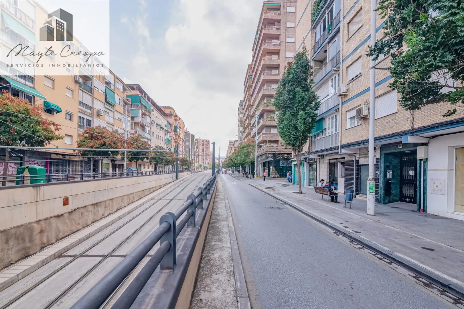Vista exterior de Piso en venta en Granada con Aire acondicionado y Balcón
