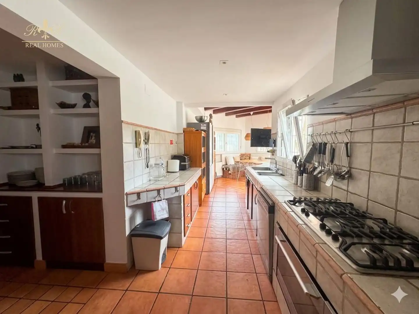 Küche von Haus oder Chalet zum Verkauf in L'Alfàs del Pi mit Klimaanlage und Schwimmbad