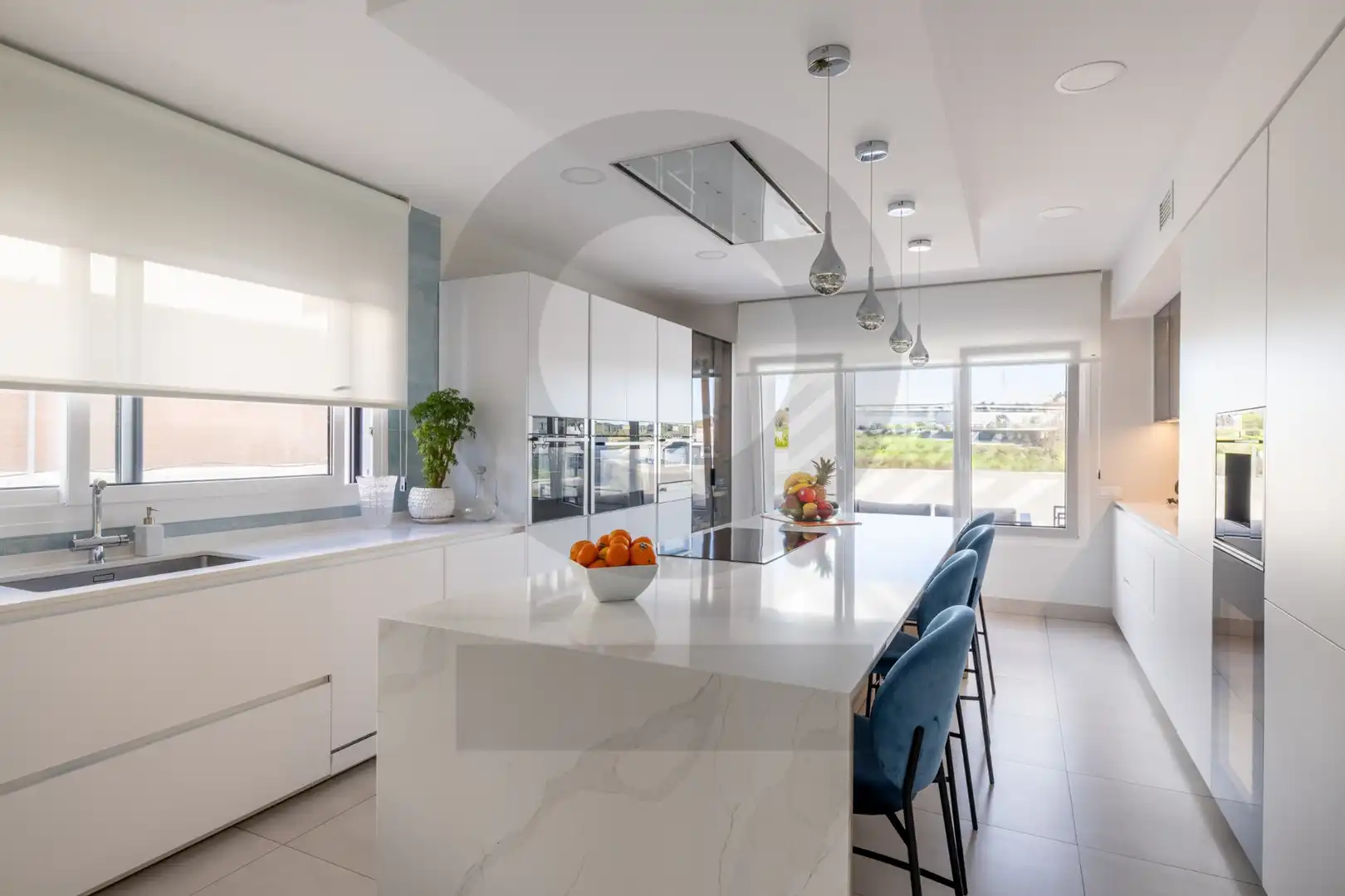 Cocina de Casa o chalet en venta en Majadahonda con Aire acondicionado, Calefacción y Jardín privado