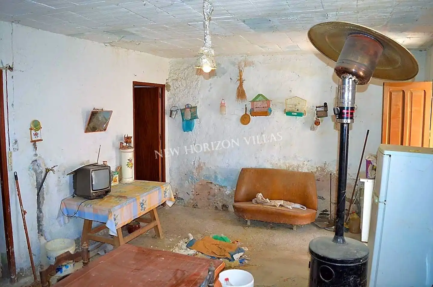 Sala de estar de Finca rústica en venta en Taberno