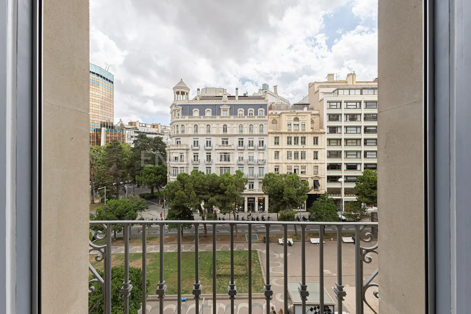 Exterior view of Flat for rent in Barcelona  with Air Conditioner, Heating and Parquet flooring