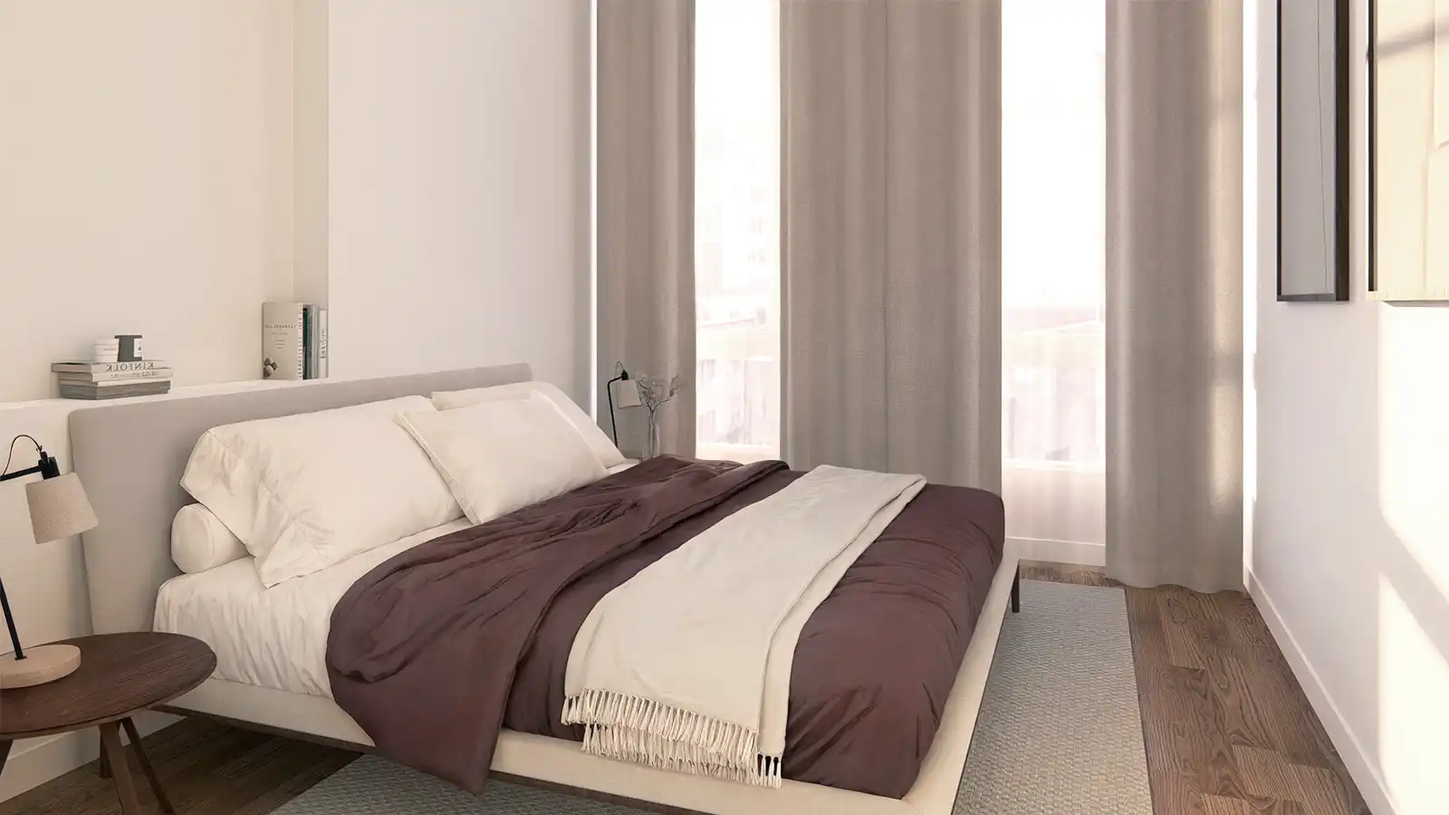 Bedroom of Flat for sale in A Coruña Capital 