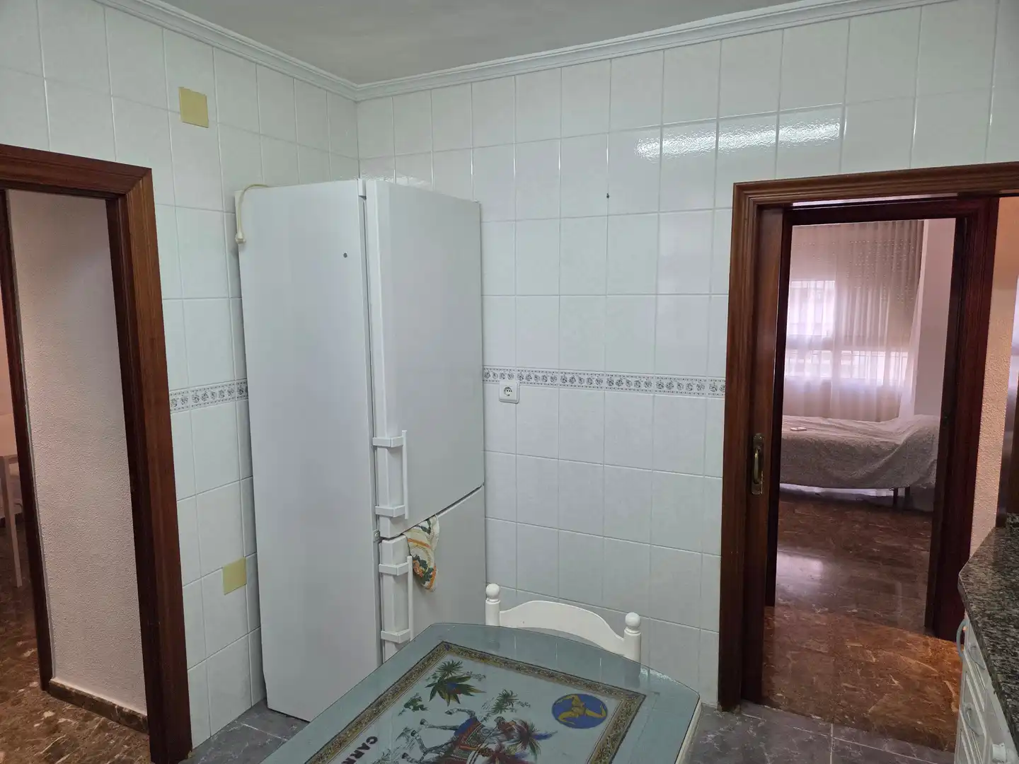 Kitchen of Flat for rent in Málaga  with Air Conditioner, Terrace and Furnished
