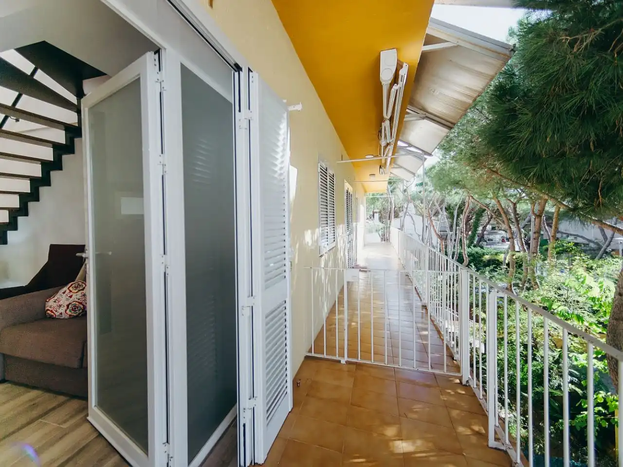 Wohnung zur Miete in Castell d'Aro, Platja d'Aro i s'Agaró mit Klimaanlage und Terrasse