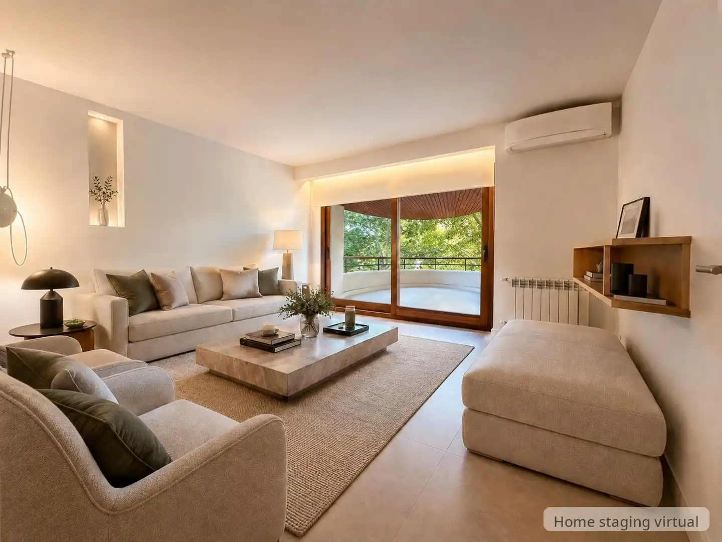 Sala de estar de Piso en venta en  Palma de Mallorca con Aire acondicionado, Calefacción y Terraza