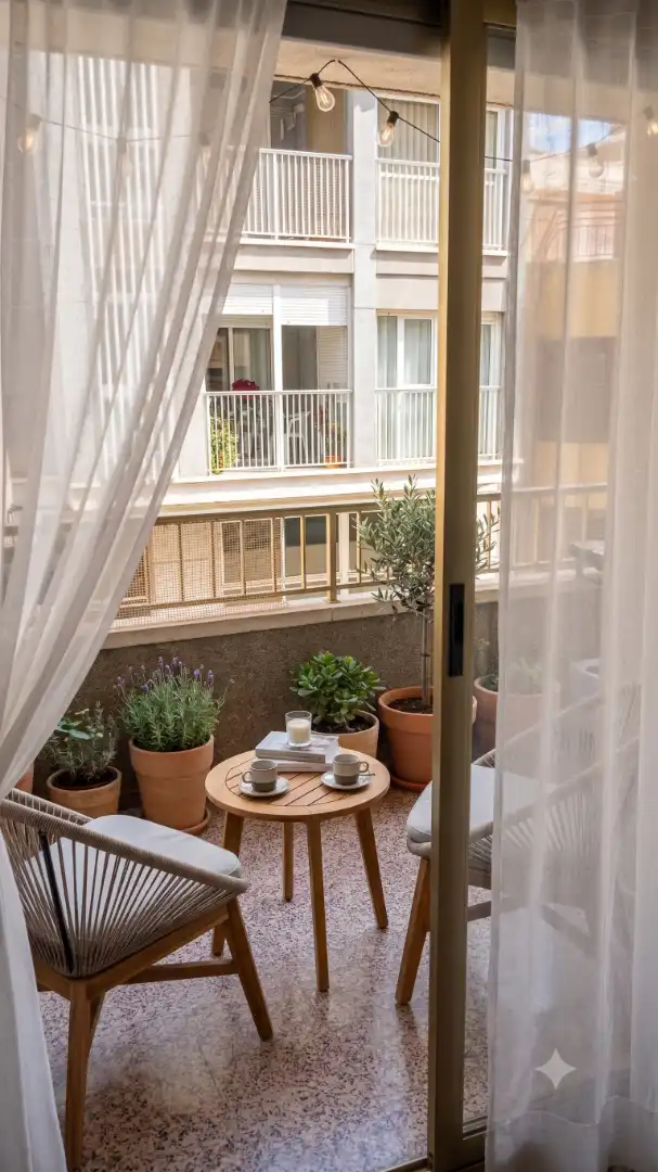 Terraza de Piso en venta en Santa Pola con Aire acondicionado, Amueblado y Balcón