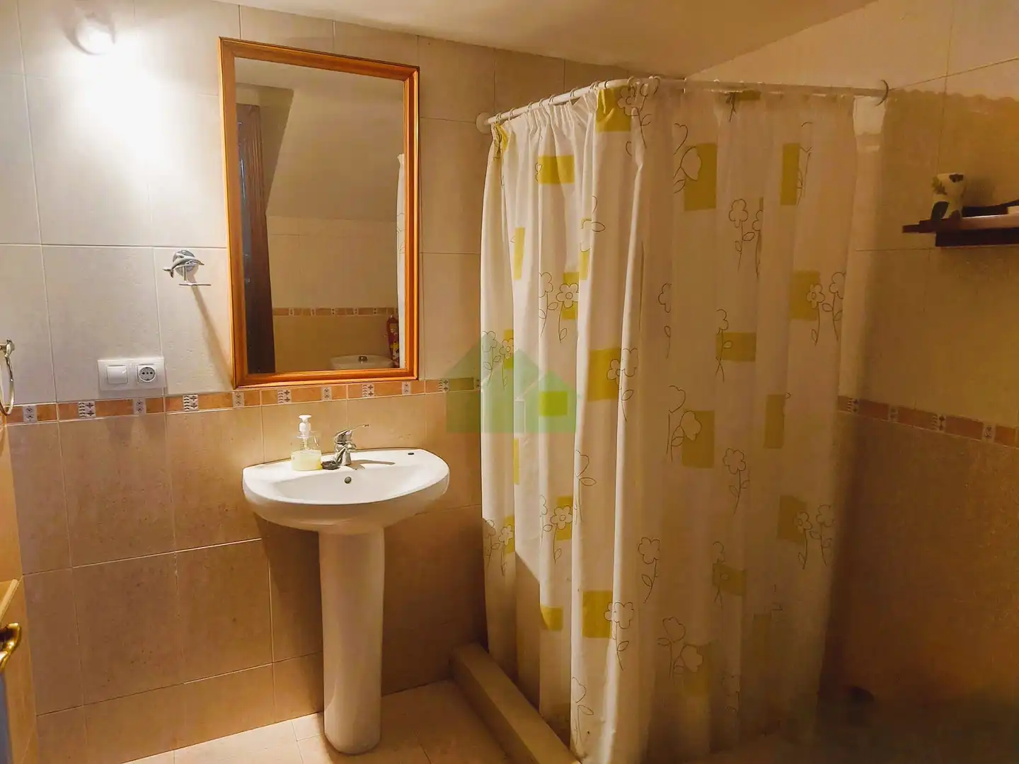 Badezimmer von Wohnung zum Verkauf in Lobón mit Klimaanlage, Heizung und Abstellraum