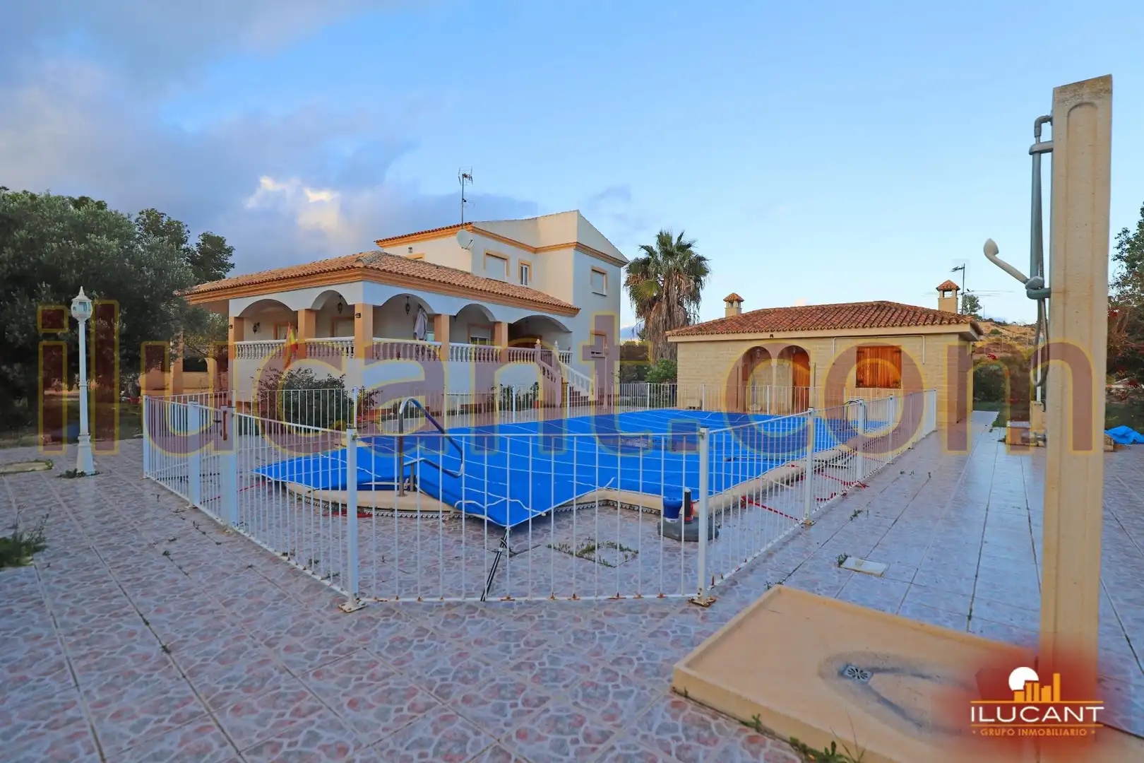 Piscina de Casa o chalet en venta en Mutxamel con Aire acondicionado, Jardín privado y Terraza