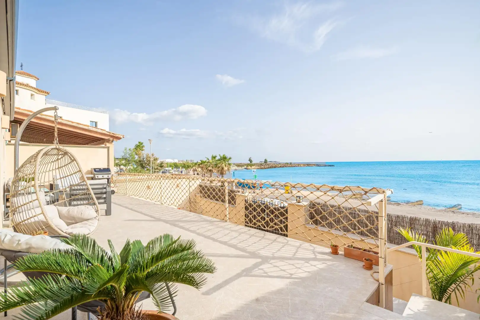 Terrace of Houses for sale in  Palma de Mallorca  with Air Conditioner, Heating and Private garden