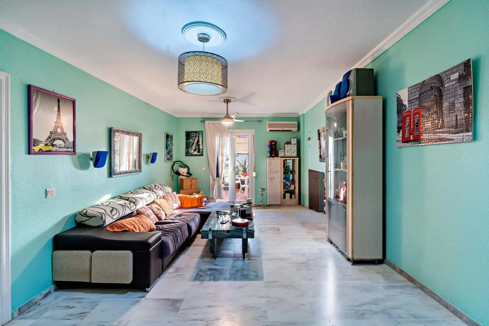 Sala de estar de Ático en venta en El Ejido con Terraza